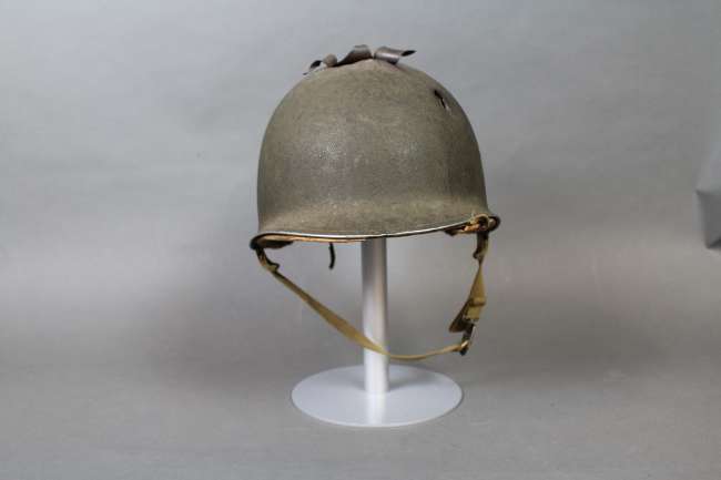 The Battle-Damaged Helmet of Alvy Morgado